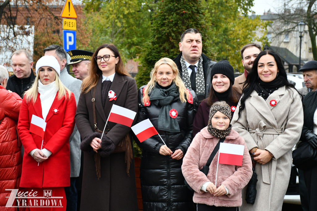 Żyrardów uczcił 107. rocznicę niepodległości
