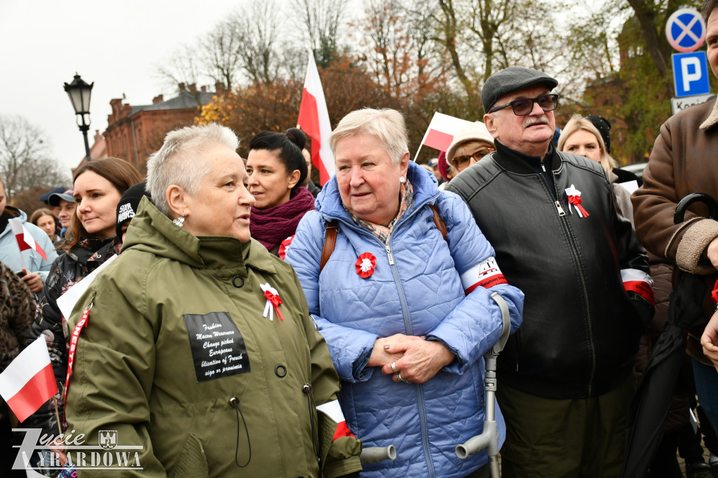 Żyrardów uczcił 107. rocznicę niepodległości