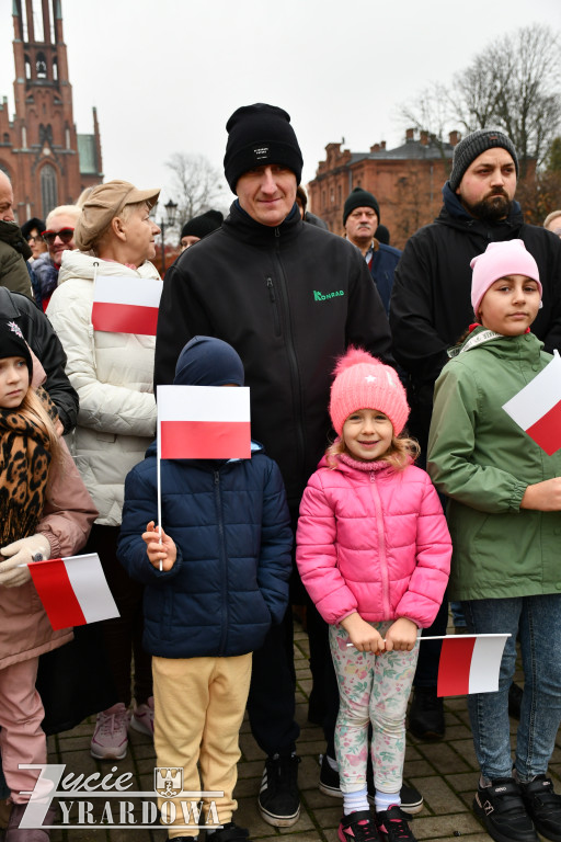 Żyrardów uczcił 107. rocznicę niepodległości