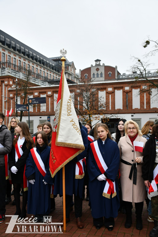 Żyrardów uczcił 107. rocznicę niepodległości