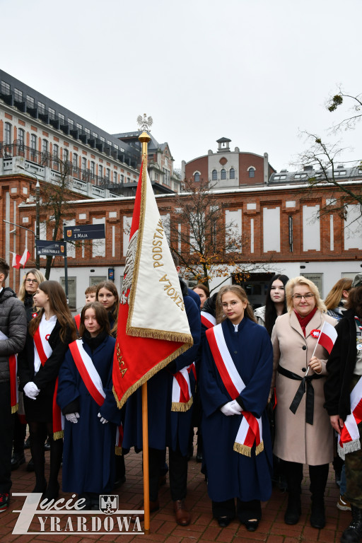 Żyrardów uczcił 107. rocznicę niepodległości