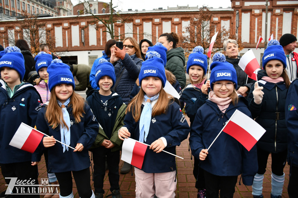Żyrardów uczcił 107. rocznicę niepodległości