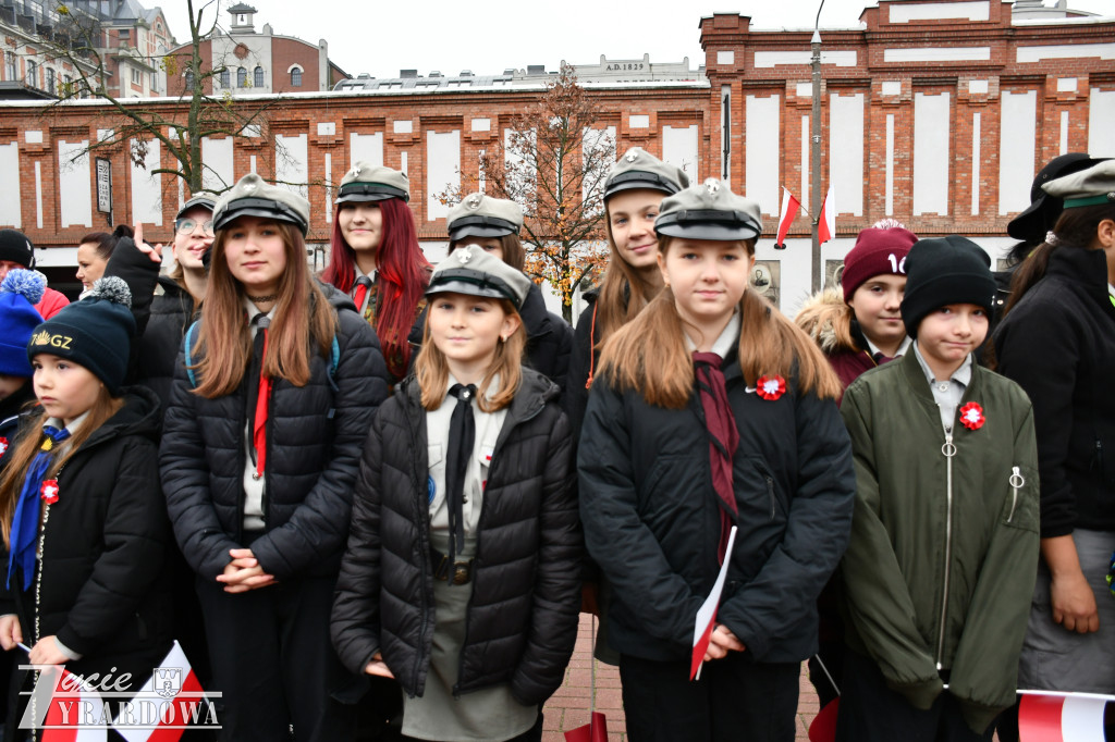 Żyrardów uczcił 107. rocznicę niepodległości