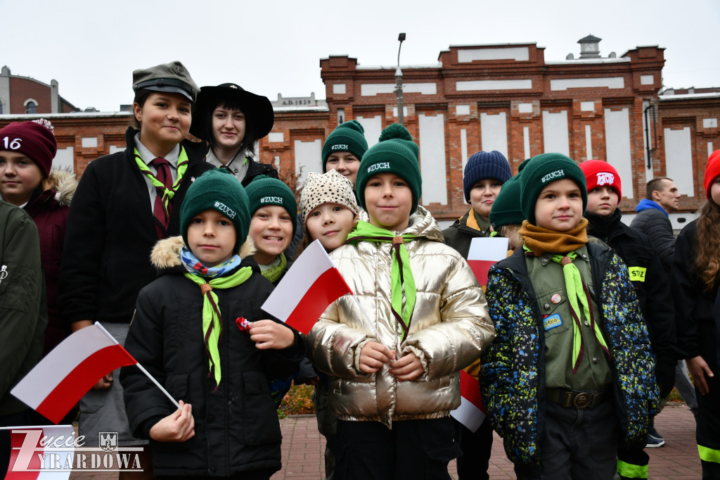 Żyrardów uczcił 107. rocznicę niepodległości