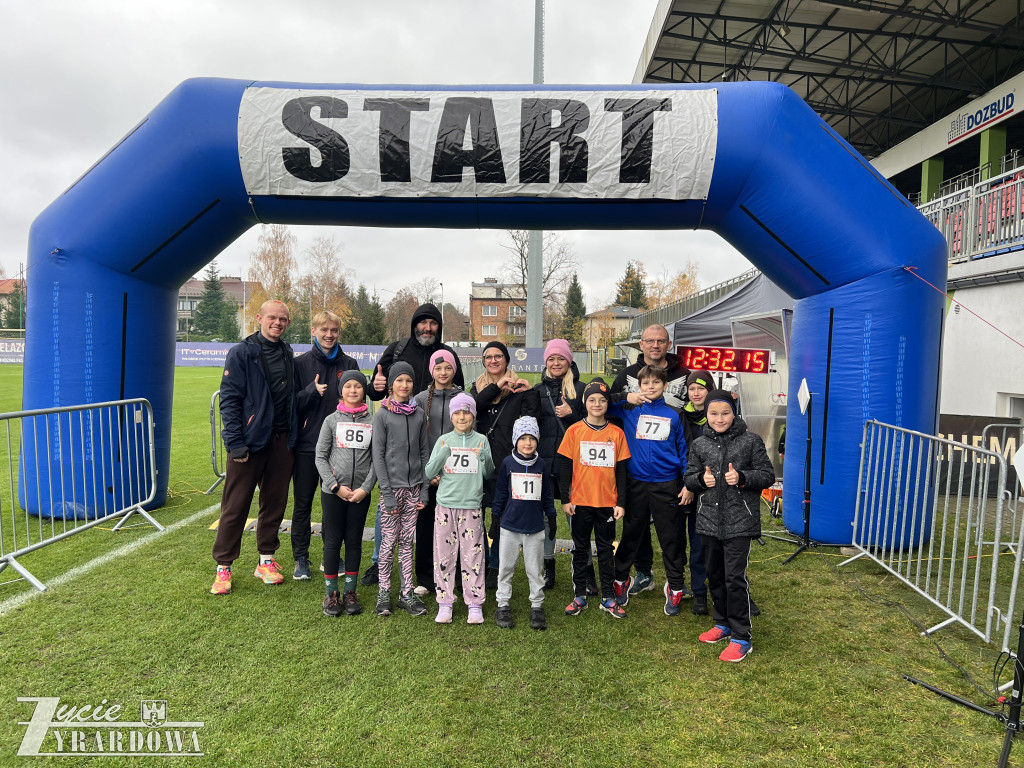 Biegacze z LKS Osuchów na podium