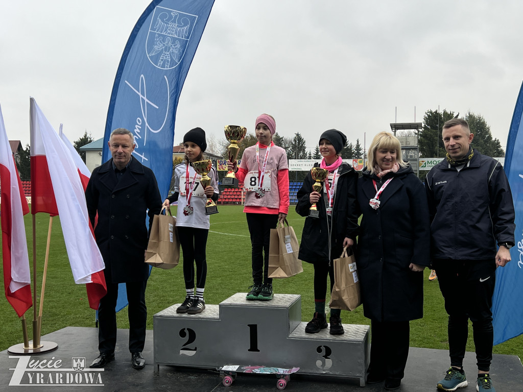 Biegacze z LKS Osuchów na podium