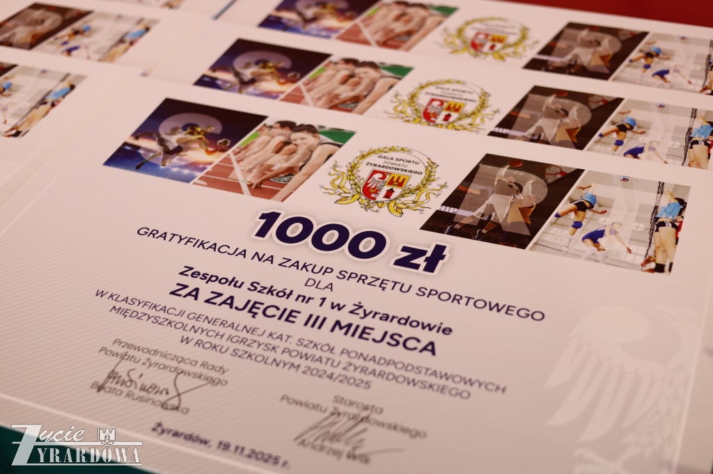 IX Gala Sportu Powiatu Żyrardowskiego