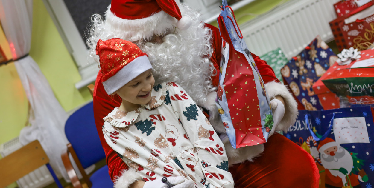 Mikołaj w świetlicy TPD