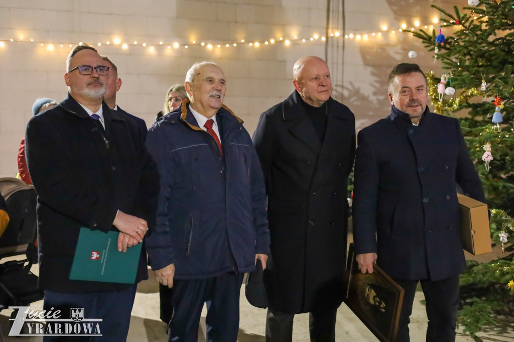 Świąteczne spotkanie na budowie hospicjum