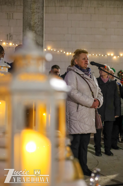 Świąteczne spotkanie na budowie hospicjum