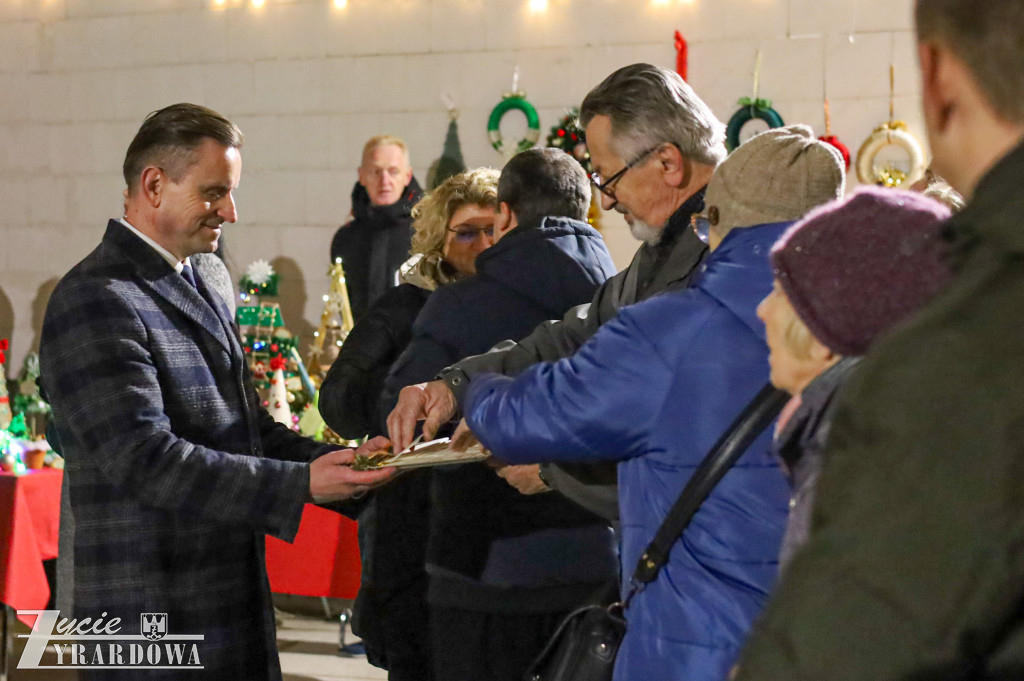 Świąteczne spotkanie na budowie hospicjum