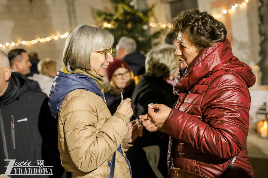 Świąteczne spotkanie na budowie hospicjum