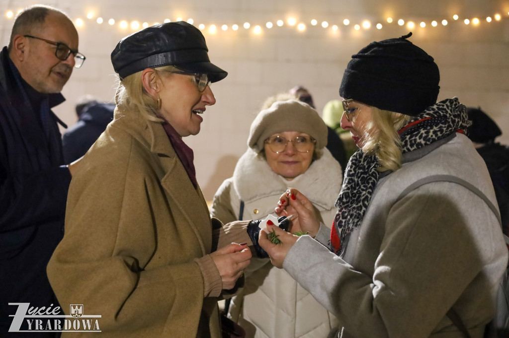 Świąteczne spotkanie na budowie hospicjum
