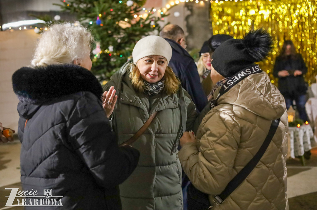 Świąteczne spotkanie na budowie hospicjum