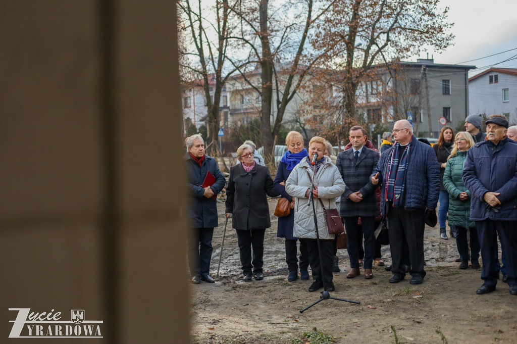 Świąteczne spotkanie na budowie hospicjum