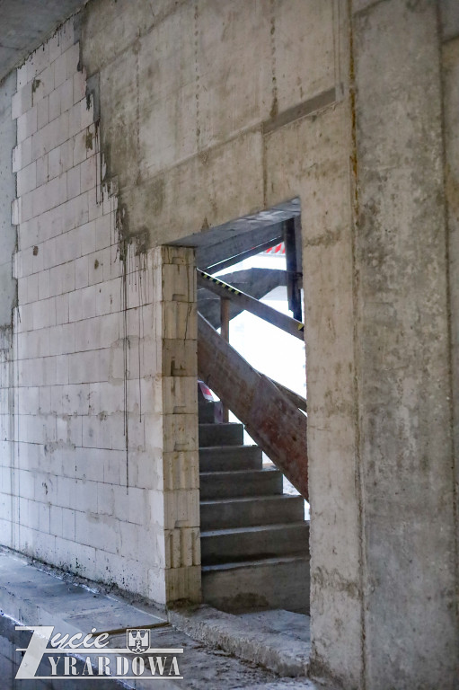 Świąteczne spotkanie na budowie hospicjum