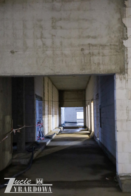 Świąteczne spotkanie na budowie hospicjum