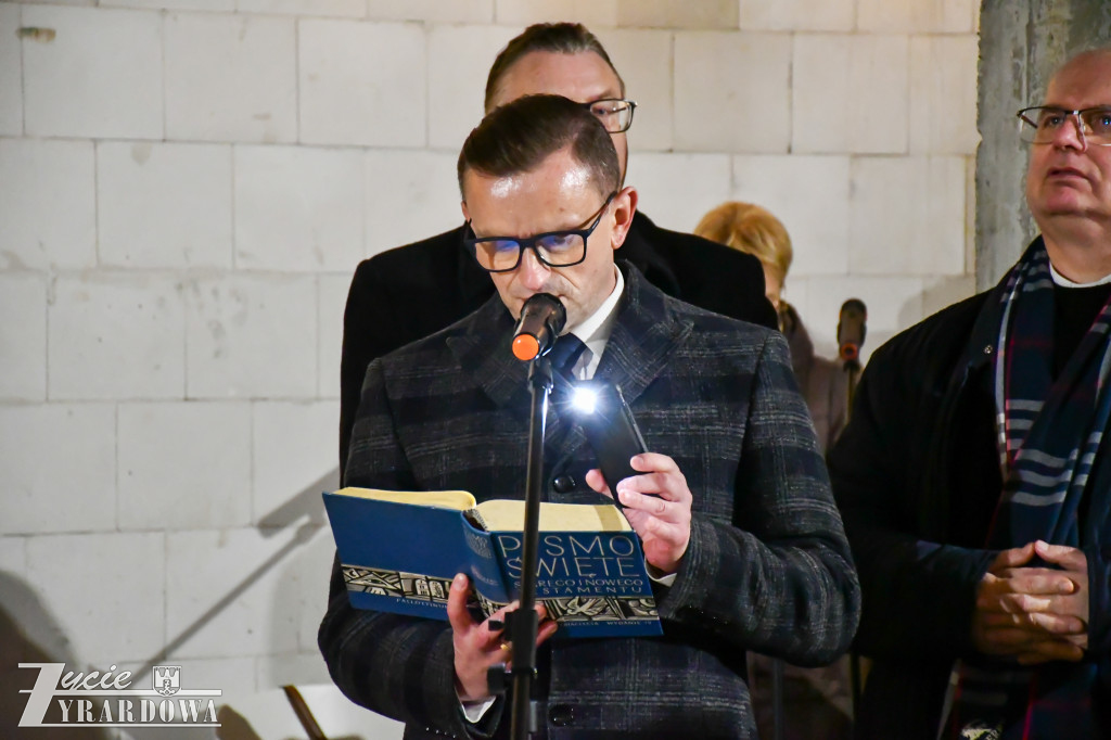 Świąteczne spotkanie na budowie hospicjum