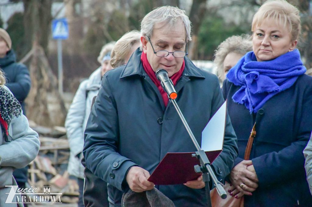 Świąteczne spotkanie na budowie hospicjum