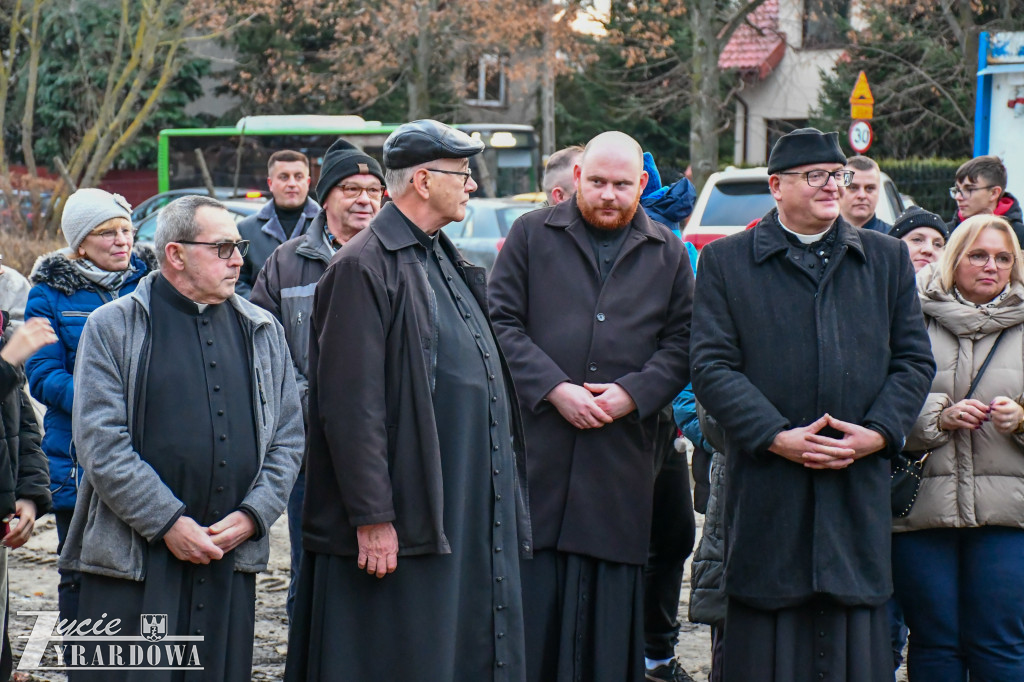 Świąteczne spotkanie na budowie hospicjum