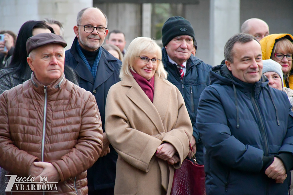 Świąteczne spotkanie na budowie hospicjum