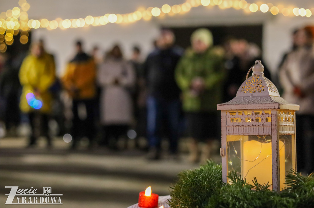 Świąteczne spotkanie na budowie hospicjum