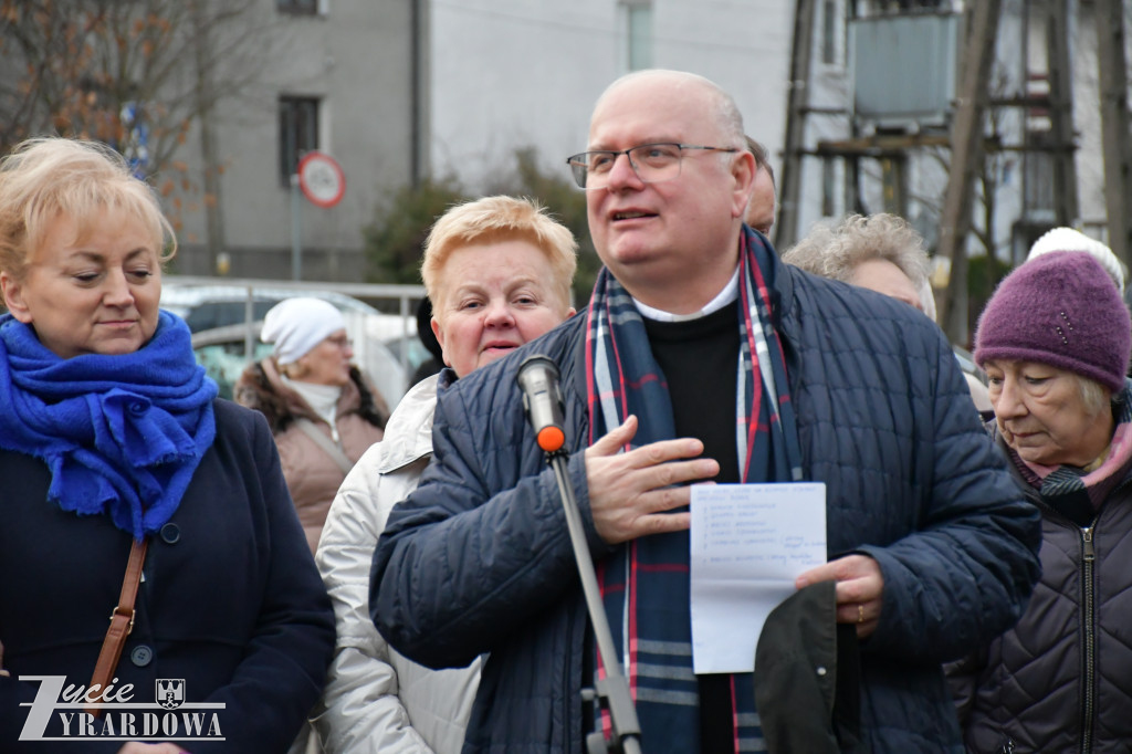 Świąteczne spotkanie na budowie hospicjum