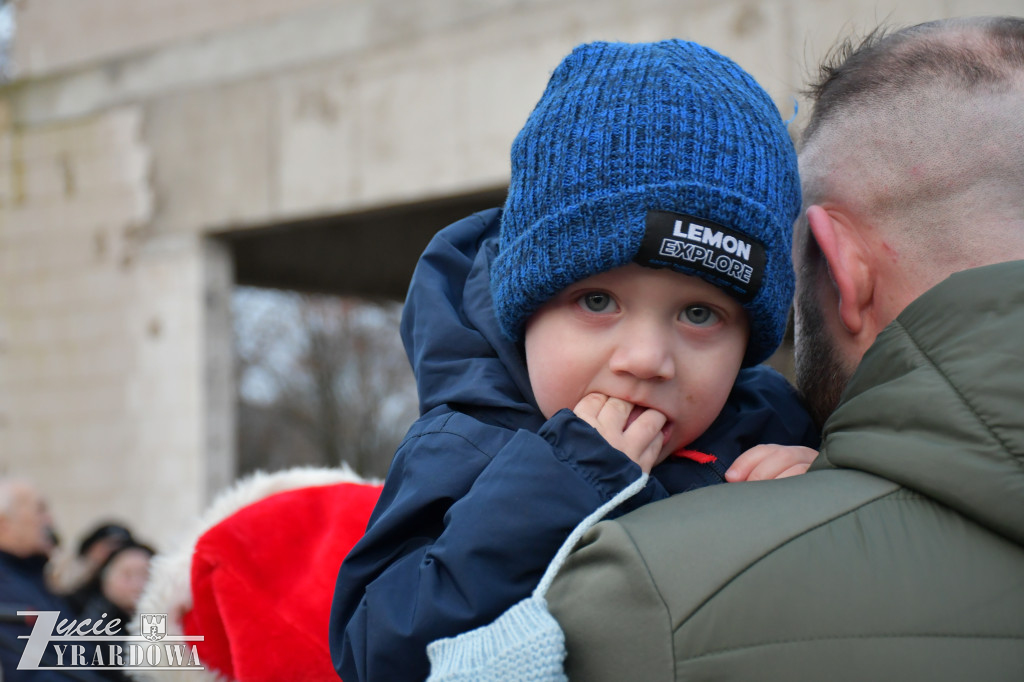 Świąteczne spotkanie na budowie hospicjum