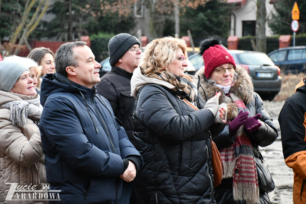 Świąteczne spotkanie na budowie hospicjum
