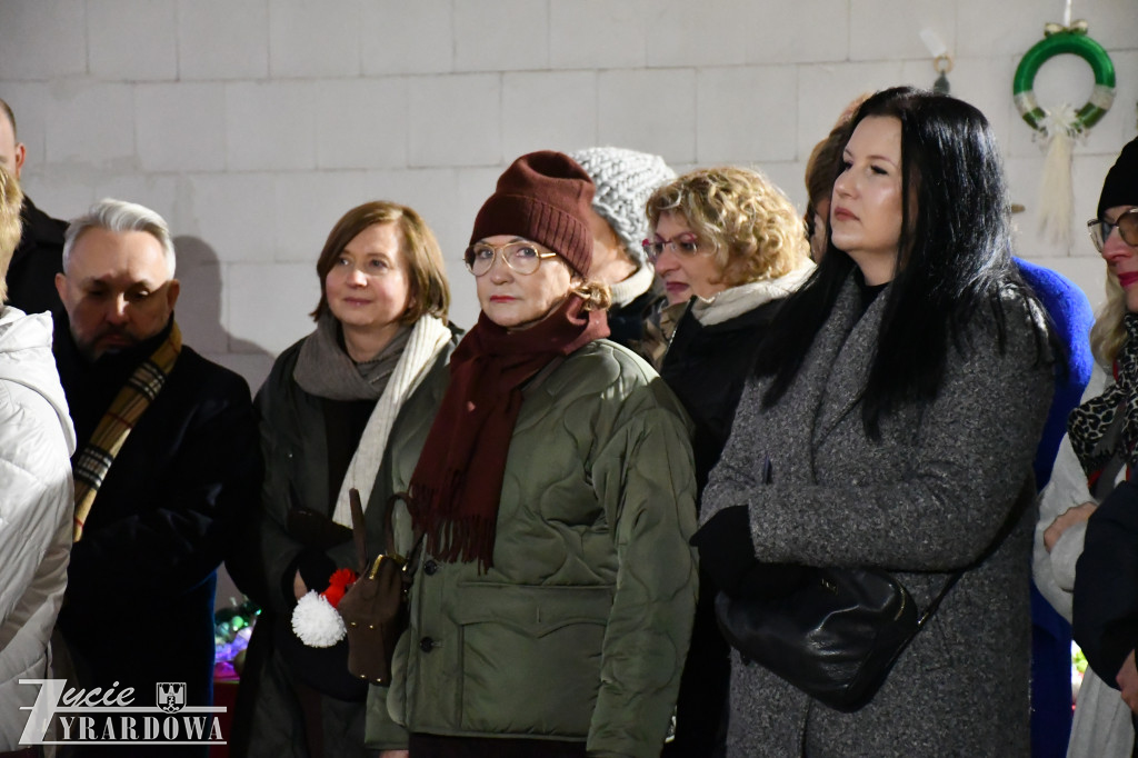 Świąteczne spotkanie na budowie hospicjum