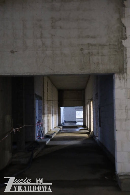 Świąteczne spotkanie na budowie hospicjum