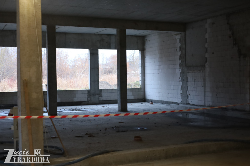 Świąteczne spotkanie na budowie hospicjum