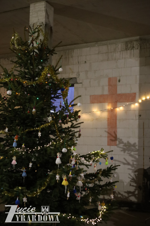 Świąteczne spotkanie na budowie hospicjum