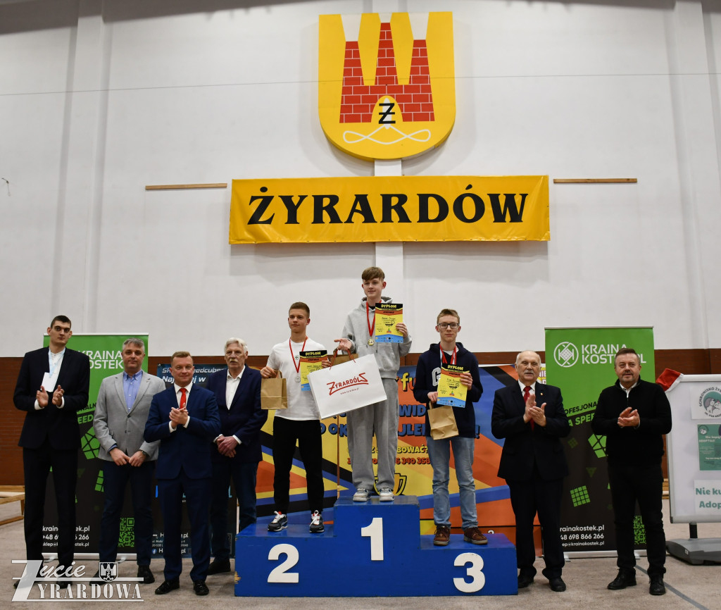 Kostka Rubika rządziła w Żyrardowie