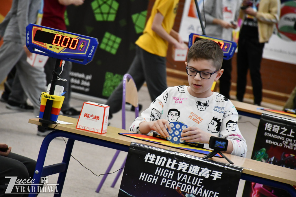 Kostka Rubika rządziła w Żyrardowie