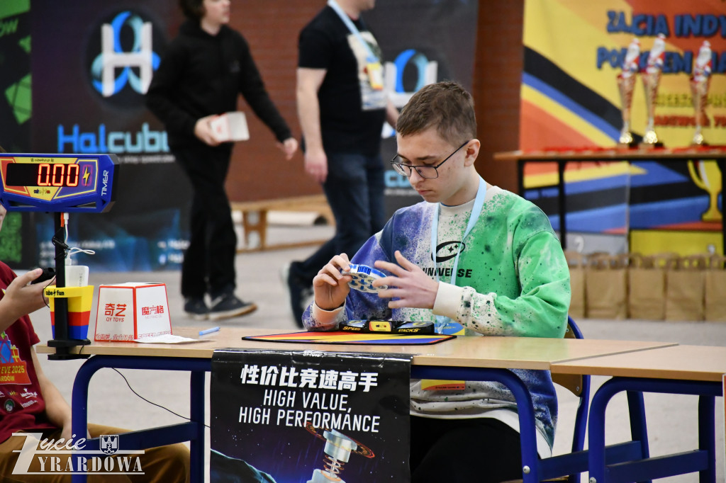 Kostka Rubika rządziła w Żyrardowie