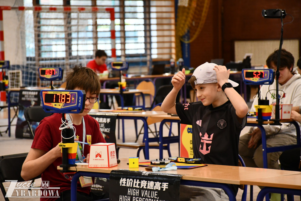 Kostka Rubika rządziła w Żyrardowie