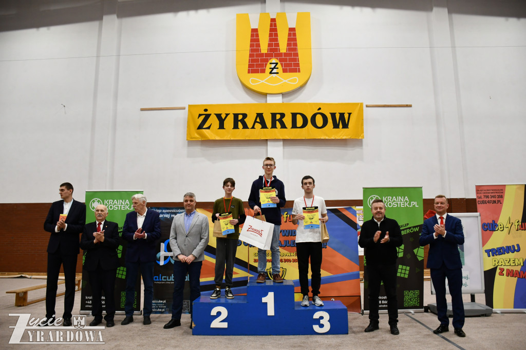 Kostka Rubika rządziła w Żyrardowie