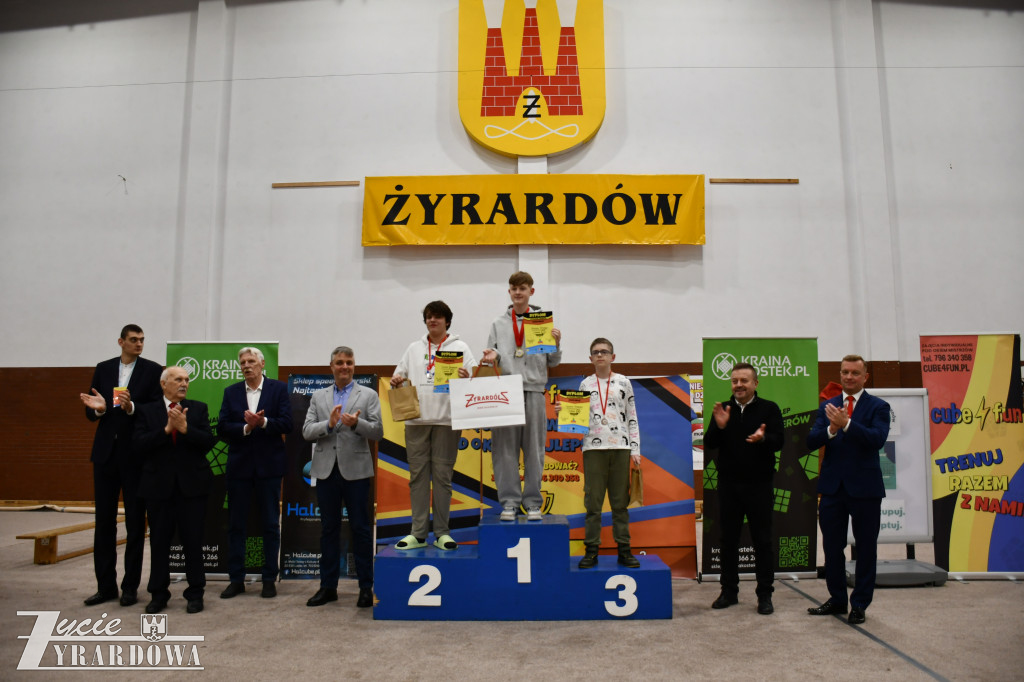 Kostka Rubika rządziła w Żyrardowie