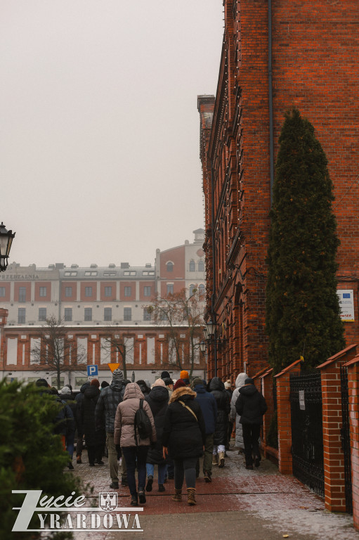 Spacer po przemysłowym Żyrardowie