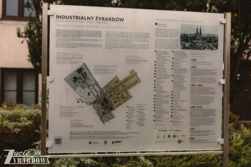 Spacer po przemysłowym Żyrardowie