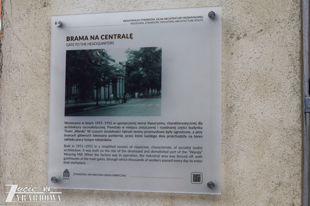 Spacer po przemysłowym Żyrardowie