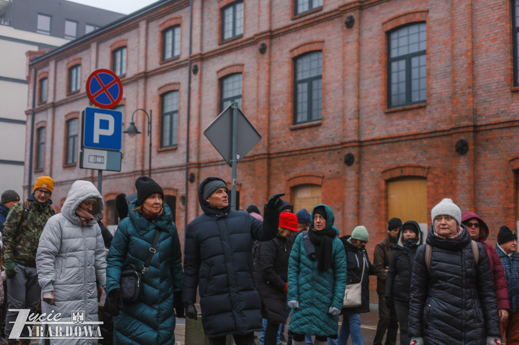 Spacer po przemysłowym Żyrardowie