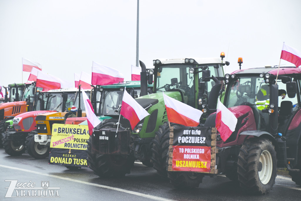 Wraca rolniczy protest w Wiskitkach