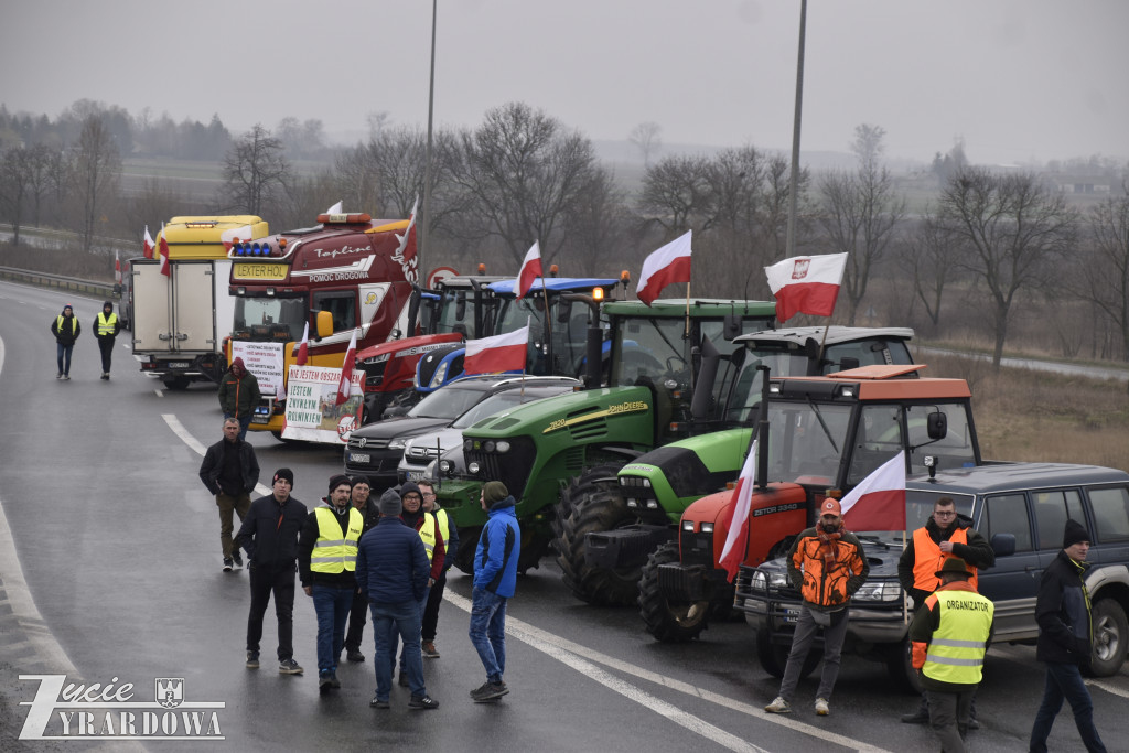 Wraca rolniczy protest w Wiskitkach