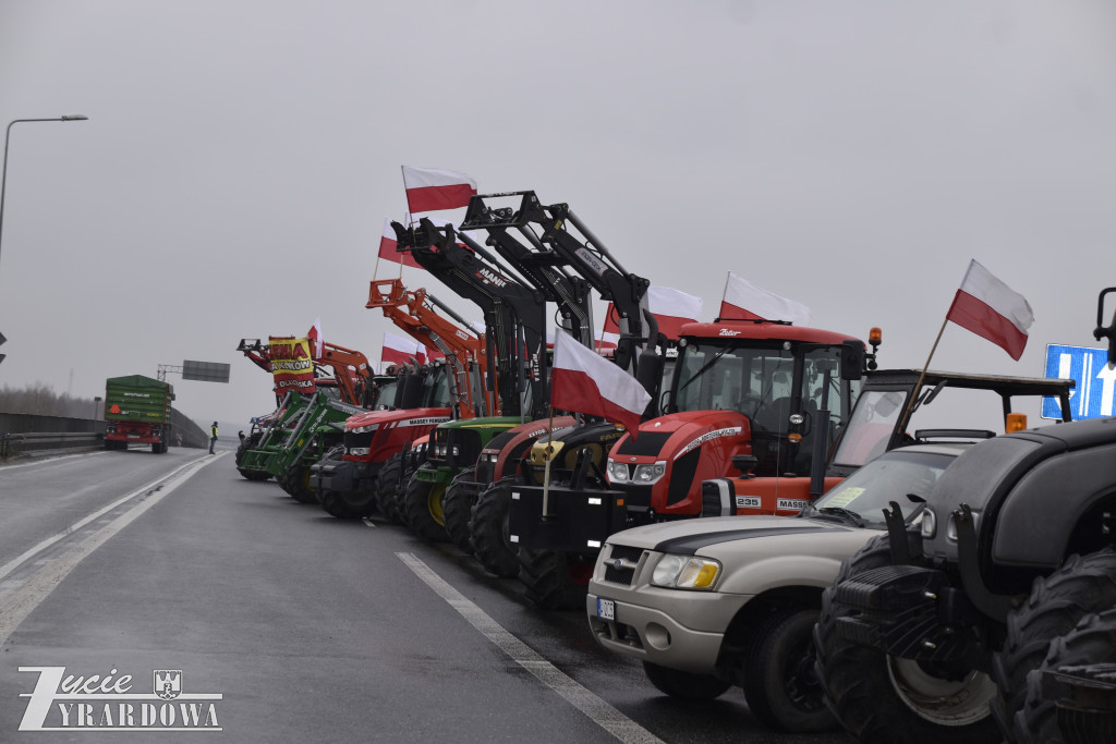 Wraca rolniczy protest w Wiskitkach