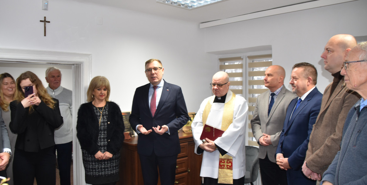 Poseł Maciej Małecki otworzył swoje biuro w Żyrardowie