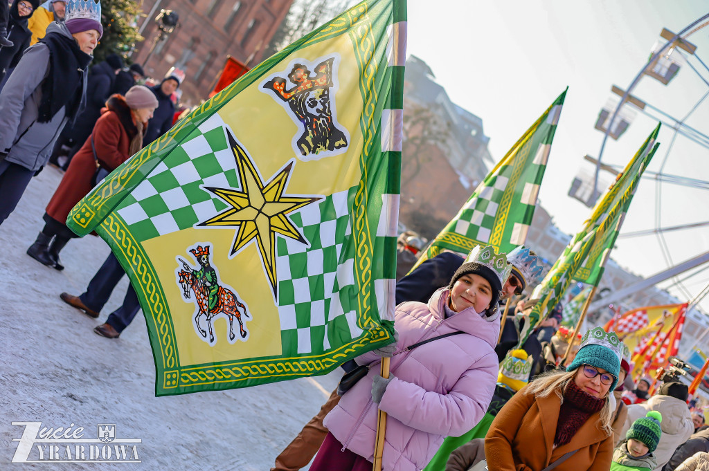 Orszak Trzech Króli przeszedł ulicami Żyrardowa