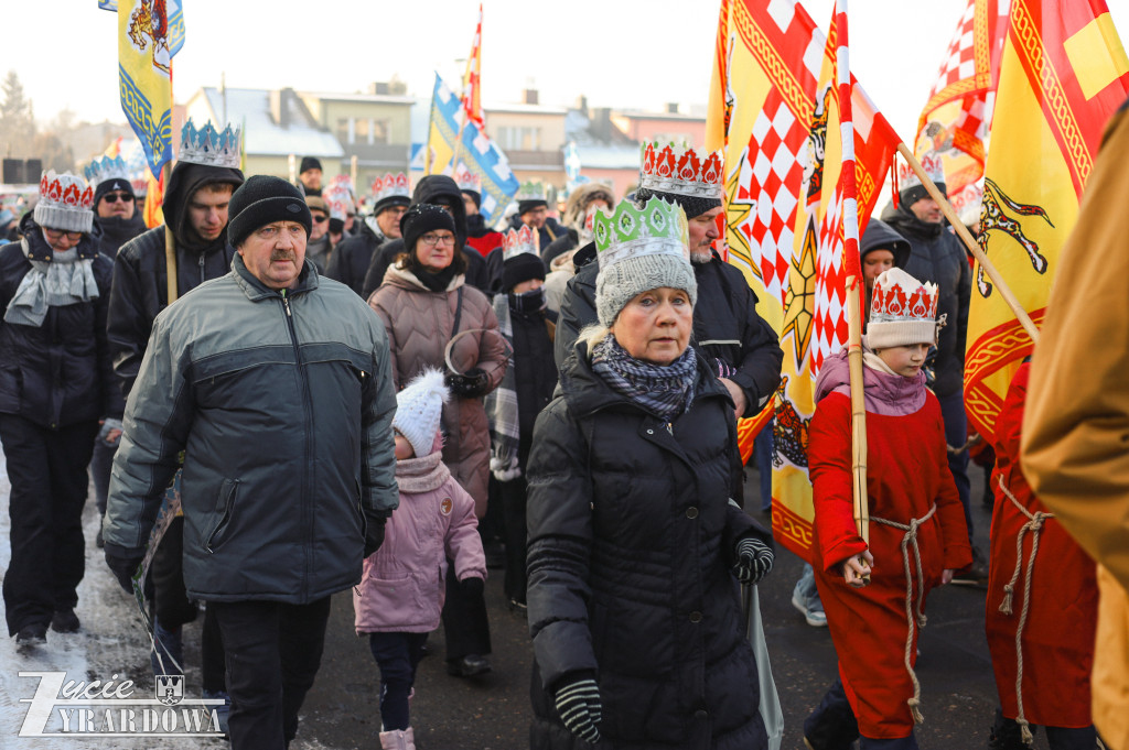 Orszak Trzech Króli przeszedł ulicami Żyrardowa