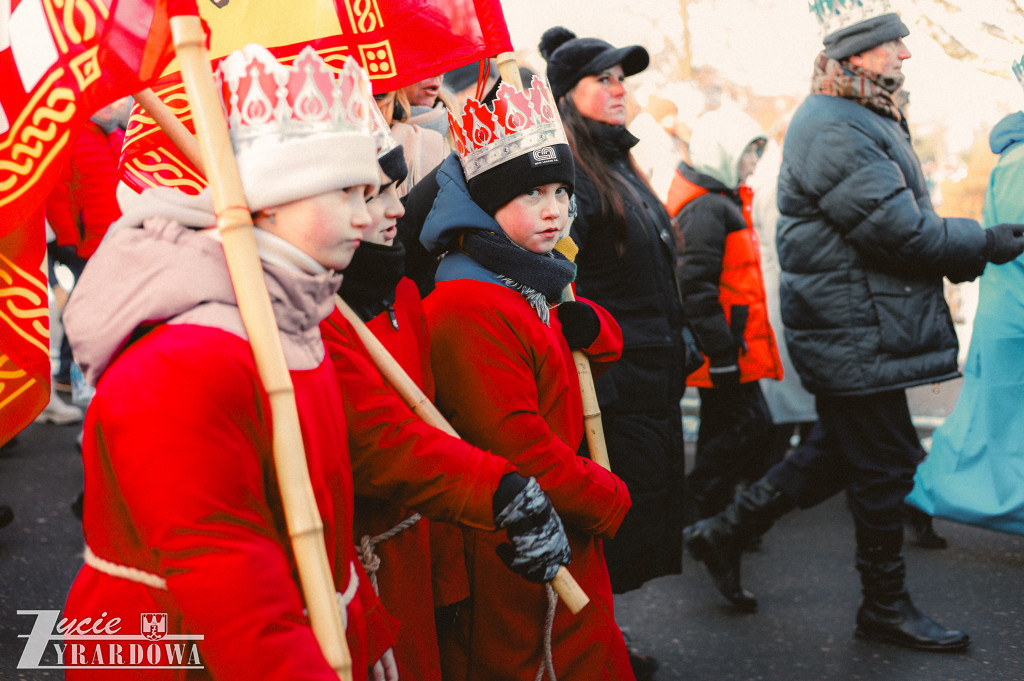 Orszak Trzech Króli przeszedł ulicami Żyrardowa